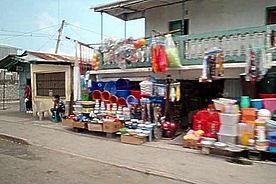 Ladengeschäft in Belize Down Town