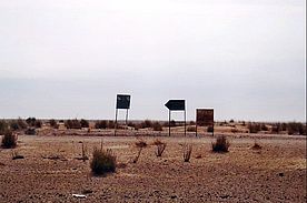 Fotos in der Sahara: Wegweiser im "nirgendwo"
