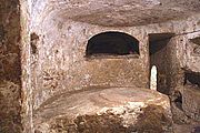 Fotos: Gruften in  den St. Paul´s Catacombs auf Malta.