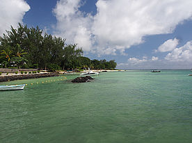 Badestrand auf Mauritius