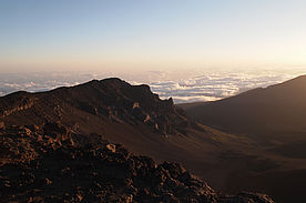 Morgenrot im Haleakala Nationalpark