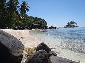 Foto des wunderschönen Pointe au Sel auf Mahé - Seychellen