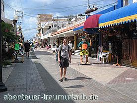 Fotos: Downtown - Einkaufsmeile San Miguel auf Cozumel