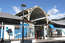 Foto: Die Markthalle St Denis Reunion.
