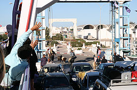 Foto: Mit der Fähre auf das Festland von Tunesien.