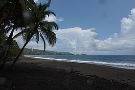 Pointe de la Grande Anse auf der Karibik Insel Guadeloupe