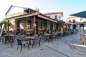 Foto: Schönes Kaffee in Polis auf Zypern.