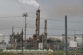 Foto: Raffinerie in San Fernando auf Trinidad.