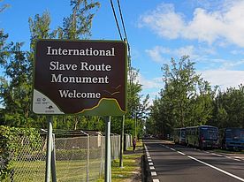 Slave Memorial Route auf Mauritius
