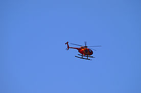 Foto: Der Magnum Hubschrauber über Hawaii