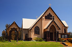 Foto: Die Kirche Hawi Church Sacred Heart.