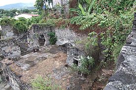 Die Zelle von Cyparis auf Martinique