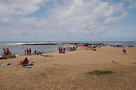 Foto: Po'ipu Beach Park auf Kauai - Hawaii.