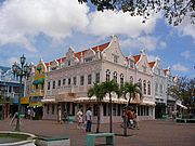 Foto: Downtown Oranjestad - Aruba in der Karibik