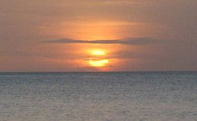 Foto: Sonnenuntergang Isla Margarita über der Karibik